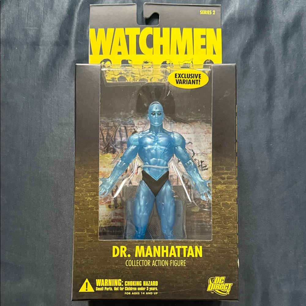 Watchmen Dr. Manhattan Exclusive Variant Action Figure | DC Direct